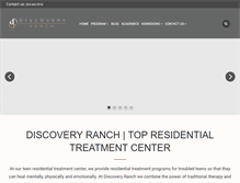 Tablet Screenshot of discoveryranch.net